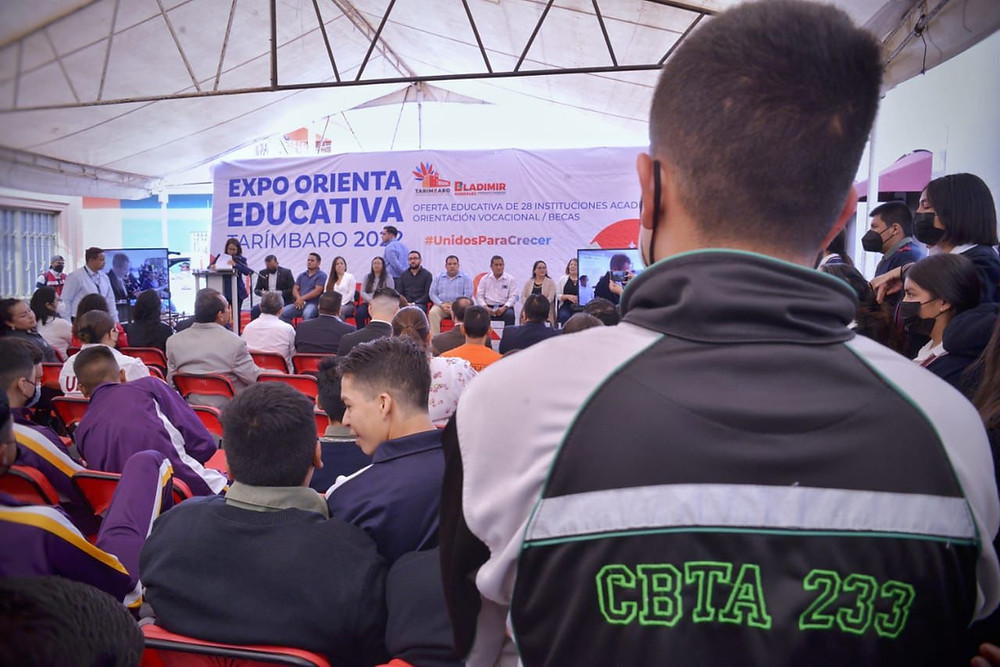 Trae por primera vez Gobierno de Tarímbaro Expo Orienta Educativa