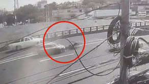 Video: Motociclista muere tras ser arrastrado por un auto en plena autopista México-Pachuca
