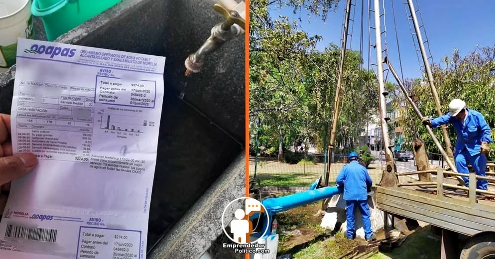 ¡Aguas en estas colonias! No habrá agua estos días por mantenimiento de pozos