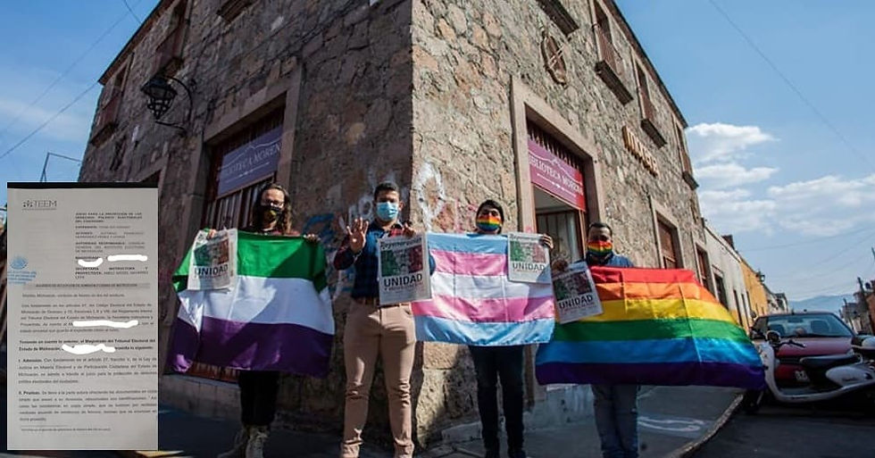 TEEM instruye designación de candidaturas a favor de la comunidad LGBTTTIQ