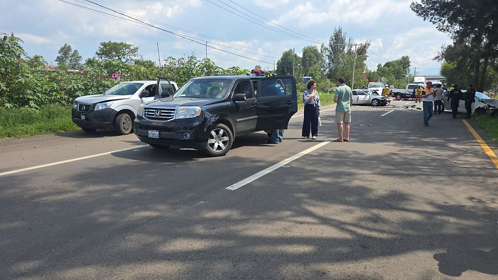 Fatal choque en la Pátzcuaro-#Morelia deja una persona sin vida