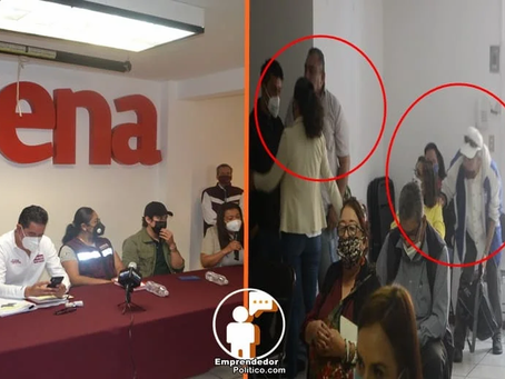 Anuncian que rutas de la victoria quedan invalidadas y se enojan morenistas en plena rueda de prensa