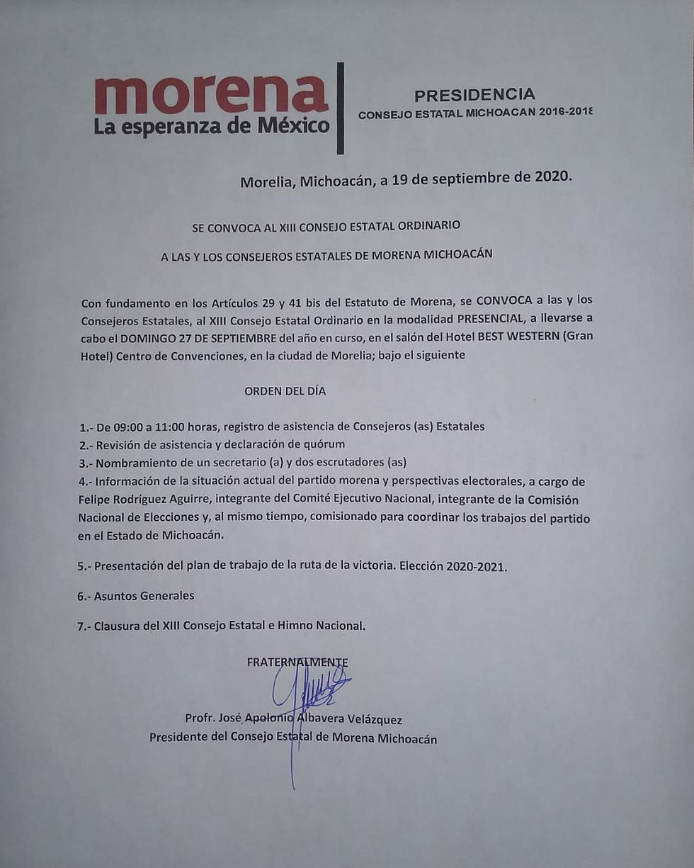 Opinión y análisis: Por agandallados, al autodenominado CEE de Morena Michoacán no le sale ni una