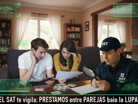 El SAT estaría vigilando tus cuentas si realizas estos movimientos con tu pareja