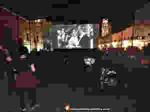 Morelianos disfrutan de las funciones gratuitas y al aire libre del Festival de Cine