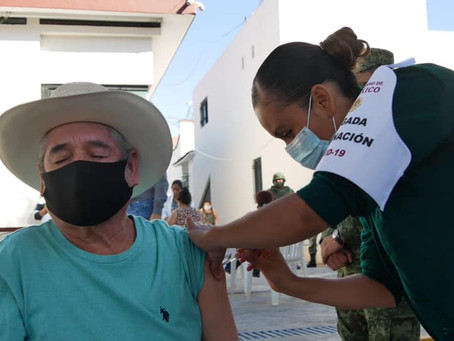 Ya van 16 mil 108 adultos mayores vacunados contra COVID-19