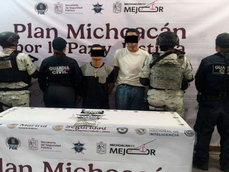 En 15 días del Plan Michoacán, van 122 detenciones, informa Secretaría de Seguridad de Harfuch