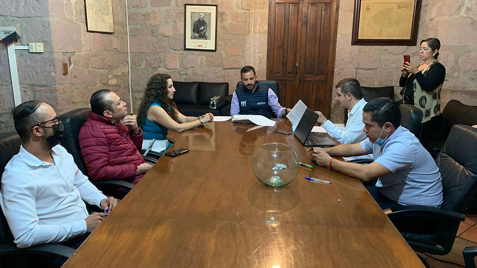 Firman pactos de civilidad para renovaciones de jefatura en 4 tenencias