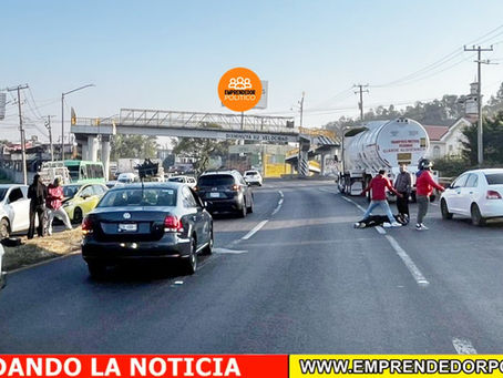 En choques simultáneos esta mañana en la Salamanca - Morelia, dos motociclistas pierden la vida