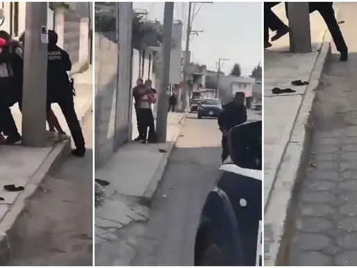 VIDEO: Hombre dispara a su pareja, menor de edad, frente a policías