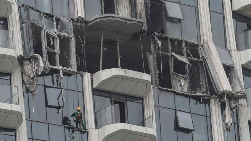 Irán ataca RASCACIELOS en Dubái; asegura que se ocultaban mandos de Estados Unidos