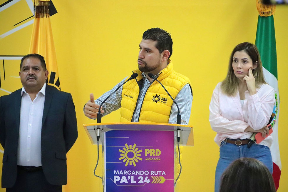 Exige PRD a la Federación que cese linchamiento al Frente Amplio por México