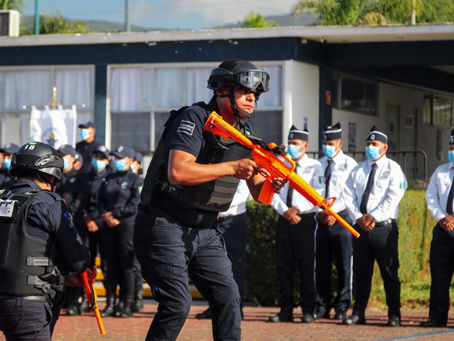 38 nuevos agentes se gradúan y refuerzan filas de Policía Morelia