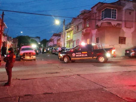 Morelia: Chavo se dispara por accidente en la pierna y moviliza las fuerzas policiacas