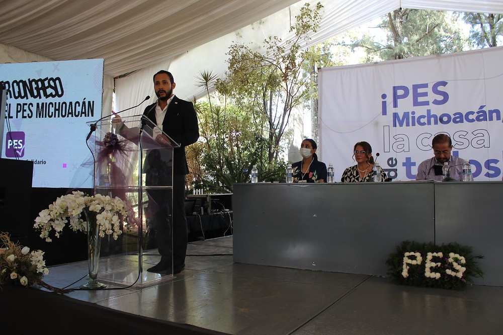 PES Michoacán, ratifica a su Comité Directivo Estatal