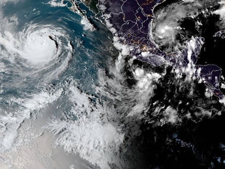 Dos posibles huracanes amenazan a México desde el Atlántico y el Pacífico; esto se sabe