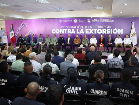 Estrategia estatal contra la extorsión fortalece prevención y atención a víctimas: SSP