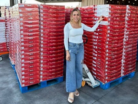 Mujer compra MIL ROSCAS para REVENDER, rentó un tráiler para llevarlas de Guadalajara a Manzanillo