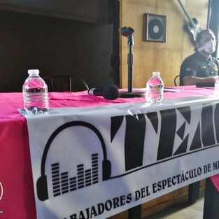 Ante riesgo de no trabajar por 8 meses ante el COVID-19, trabajadores del espectáculo piden apoyo