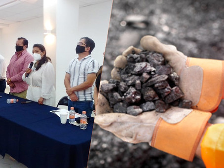María Chávez y la Federación de mineros buscan reactivar la economía extractiva de Michoacán