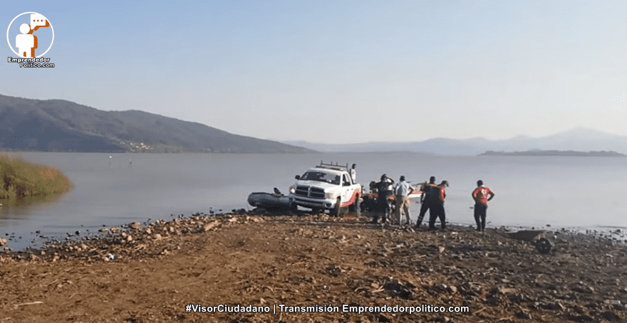 A una semana de su desaparición, localizan cuerpo de Miguel en Lago de Pátzcuaro