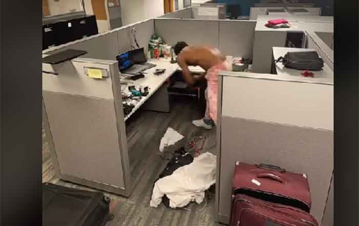 Se va a vivir a su trabajo pues ‘no le pagan suficiente’ (Video)