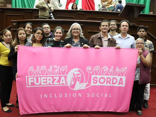 Por un Michoacán más inclusivo, Emma Rivera celebra el reconocimiento constitucional de la Lengua de Señas