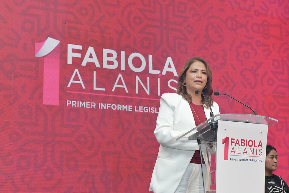 Consolidamos una constitución más humanista: Fabiola Alanís Sámano en su primer informe legislativo