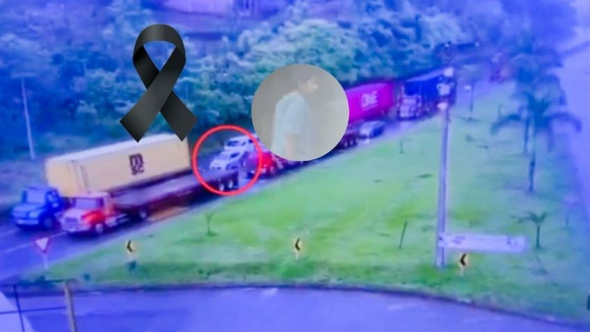 “¡Papi, no!”: así se despidió la familia de su hijo al quedar aplastados por dos tráilers | IMÁGENES FUERTES