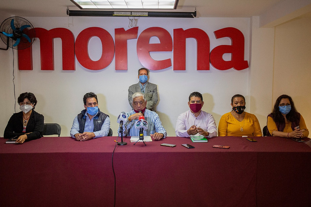Morena Michoacán califica como golpe a la democracia el dictamen del Tribunal Electoral y esto harán