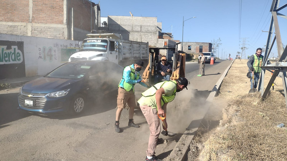 Por seguridad y salud Gobierno Municipal limpia espacios públicos de Morelia