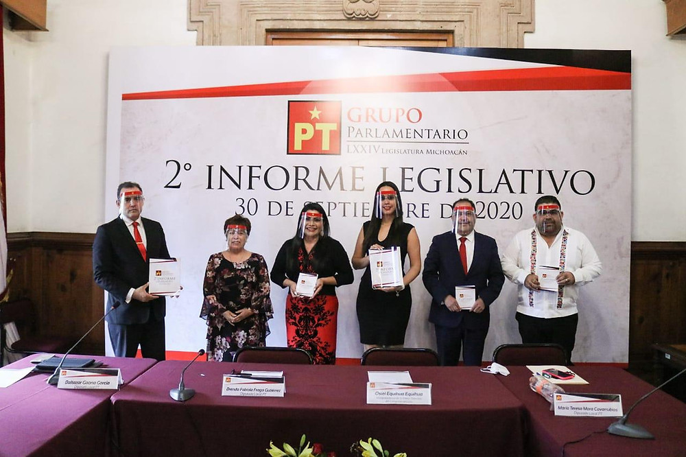 GPPT hace entrega de su segundo informe de actividades legislativas