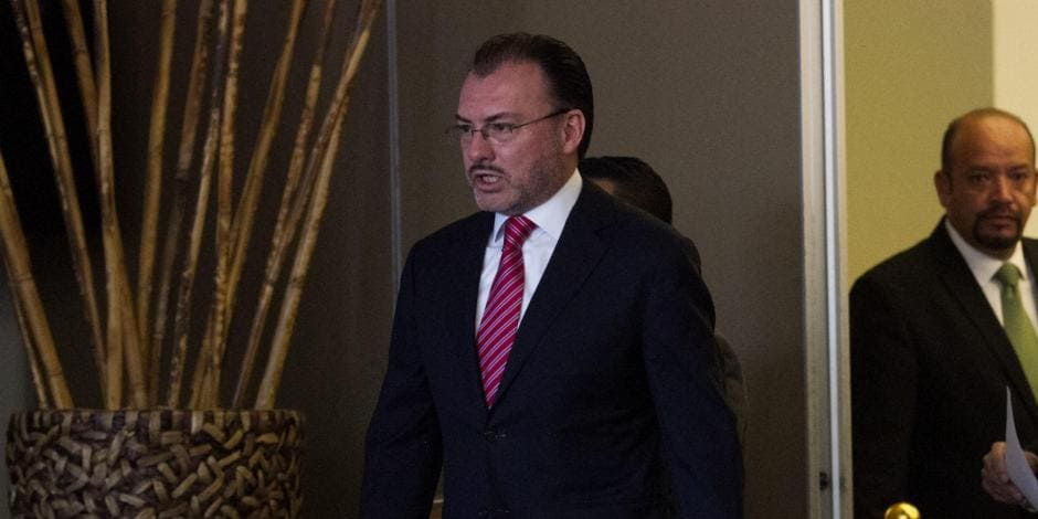 Confirman que la FGR solicitó orden de aprehensión contra Luis Videgaray