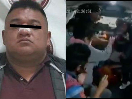 Detienen a presunto asaltante que mató a joven en combi de Naucalpan