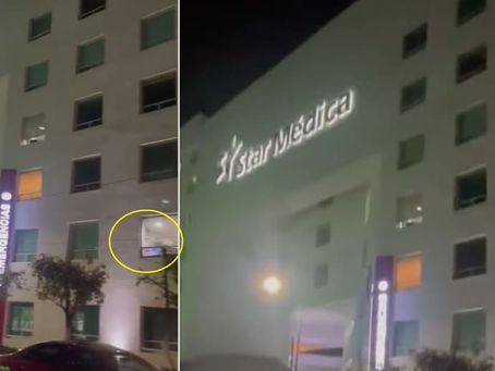 Viral en Morelia: Los cachan viendo nopor en Star Médica