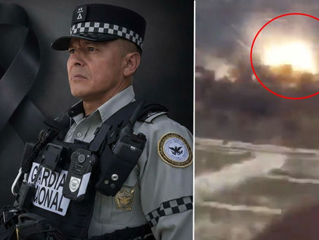 Video: Grupo terrorista CJNG detonó un coche bomba en San Juan de los Lagos, Jalisco, matando a Capitán Segundo de la Guardia Nacional