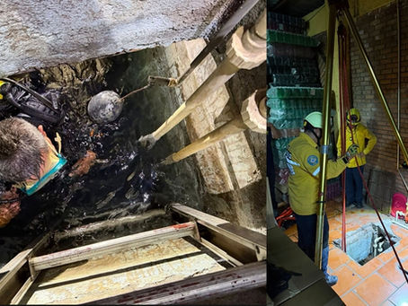 Localizan a hombre sin vida dentro de aljibe en una bodega de plásticos en Morelia