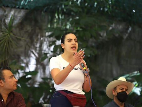 Los partidos políticos de oposición le temen a la voluntad popular: Giulianna Bugarini 