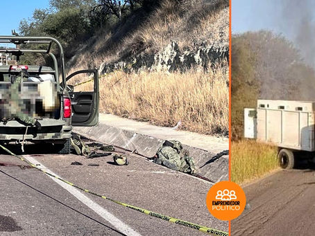 Así fue la agresión que sufrieron ayer elementos del Ejército en Teocaltiche, Jalisco
