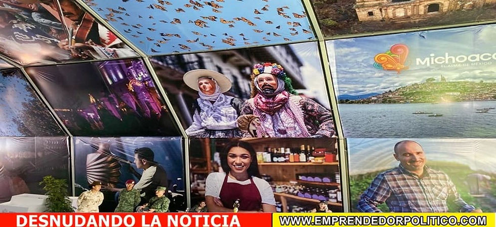 Promueve Sectur atractivos michoacanos en la expo gratuita “La Gran Fuerza de México”