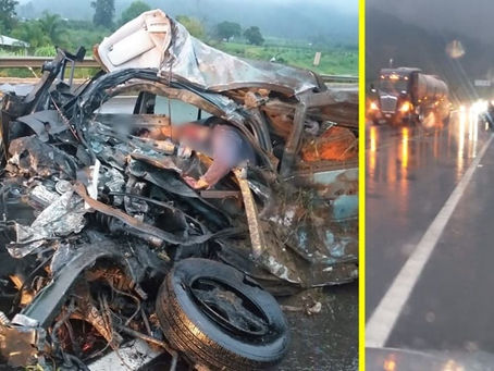 Difunden video del trágico accidente ocurrido esta tarde en la Siglo XXl