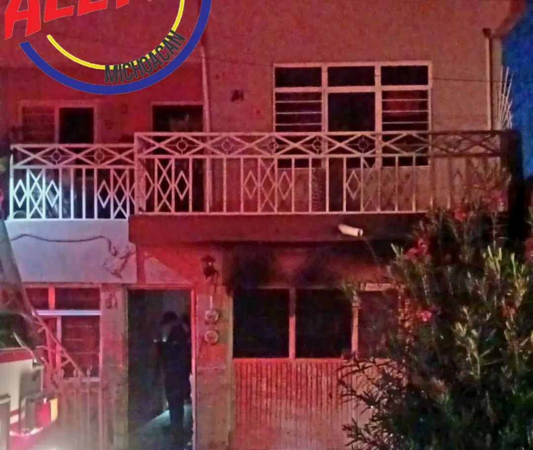 Mujer muere durante incendio de una vivienda en Zamora, Michoacán 
