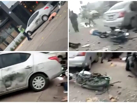 Terroristas dejan caja con explosivos en un local, en Guanajuato. Al menos 2 muertos