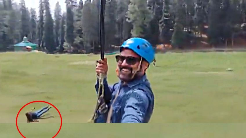 Turista graba masacre en Cachemira mientras se deslizaba en tirolesa: VIDEO
