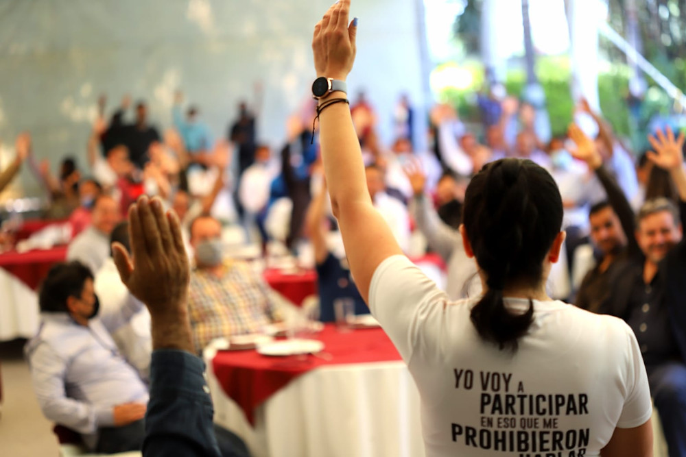 Los conservadores no quieren que el pueblo sea quien tome las decisiones: Morena Michoacán