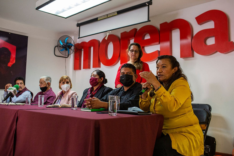 Dar cuentas claras a la ciudadanía y eliminar todo indicio de corrupción: María Chávez sobre Morena