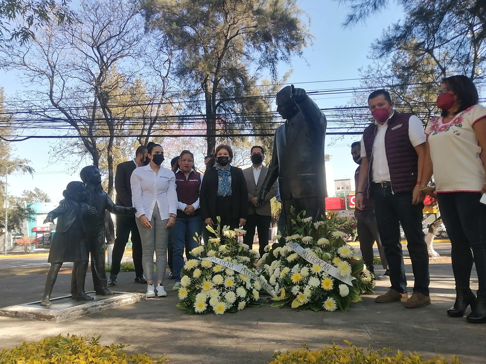 Somos herederos de la lucha de Lázaro Cárdenas por la defensa de la soberanía nacional: Morena Michoacán
