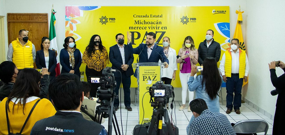 Urge que autoridades estatales diseñen protocolo de seguridad para alcaldes: PRD Michoacán
