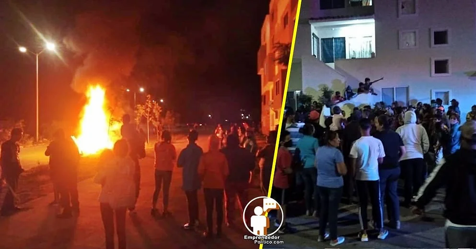 Hartos de la inseguridad, vecinos de Villas del Pedregal crean sus autodefensas. Esto pasó ayer