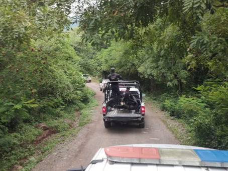 SSP apoya en cateo a la FGE, localizan 10 kg de metanfetamina